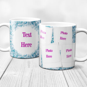 Mug With 5 Photo's and Text
