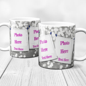 Glitter With 4 Photo & Text