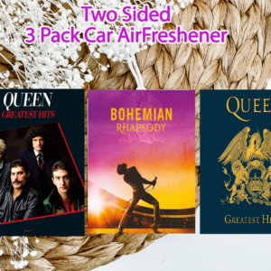 Queen Car Air Freshener – 3 Pack – Two-Sided – New Car Scent
