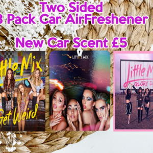 Little Mix Inspired Two-Sided 3 Pack Car Air Freshener