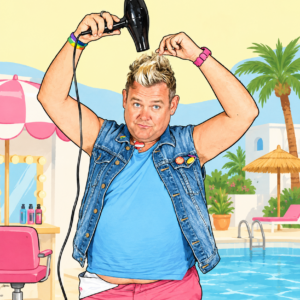 Personalised 02 Benidorm Kenneth Card - A5 or A4