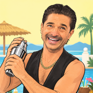 Personalised 03 Benidorm Mateo Card - A5 or A4