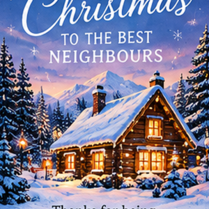 Personalised 05 Best Neighbours Card - A5 or A4