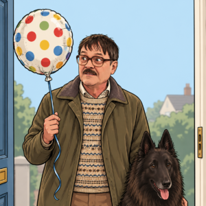 Personalised 06 Friday Night Dinner Jim and Wilson Card - A5 or A4