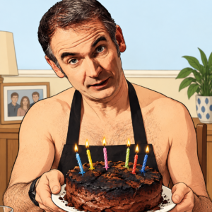 Personalised 07 Friday Night Dinner Martin Card - A5 or A4