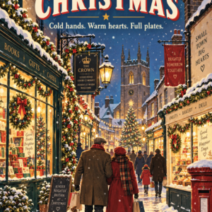 Personalised Merry Christmas On The High Street Card - A5 or A4