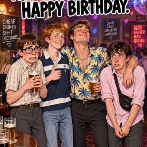 Personalised Not Totally Tragic Birthday Card - A5 or A4
