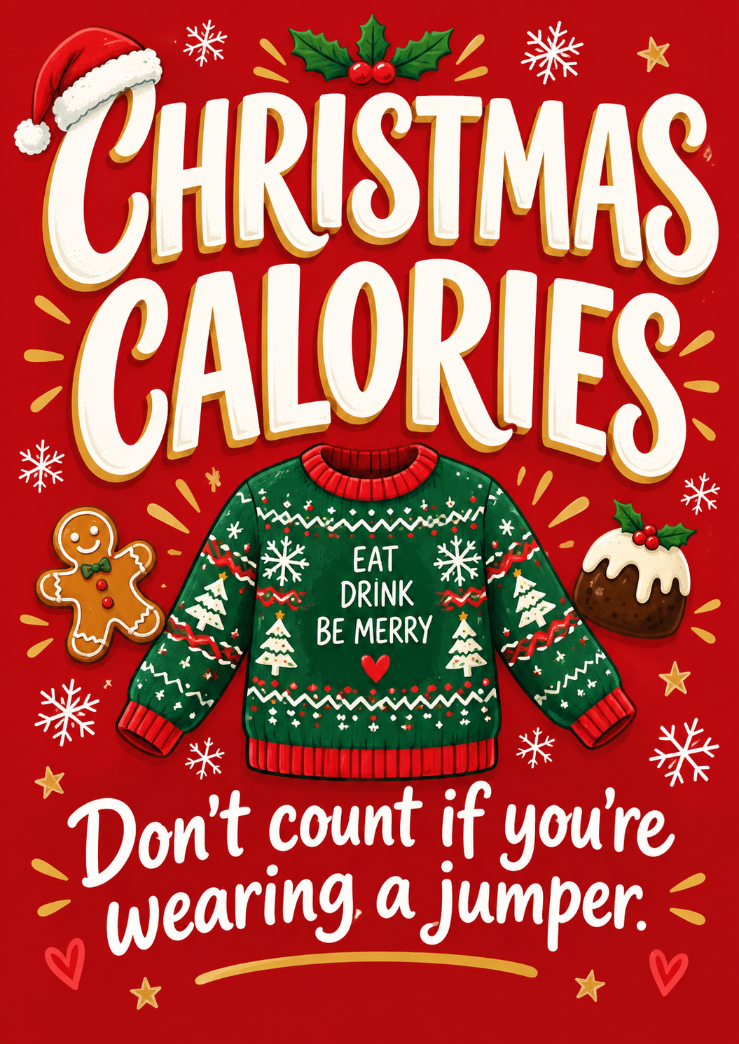 Christmas Calories In A Festive Jumper