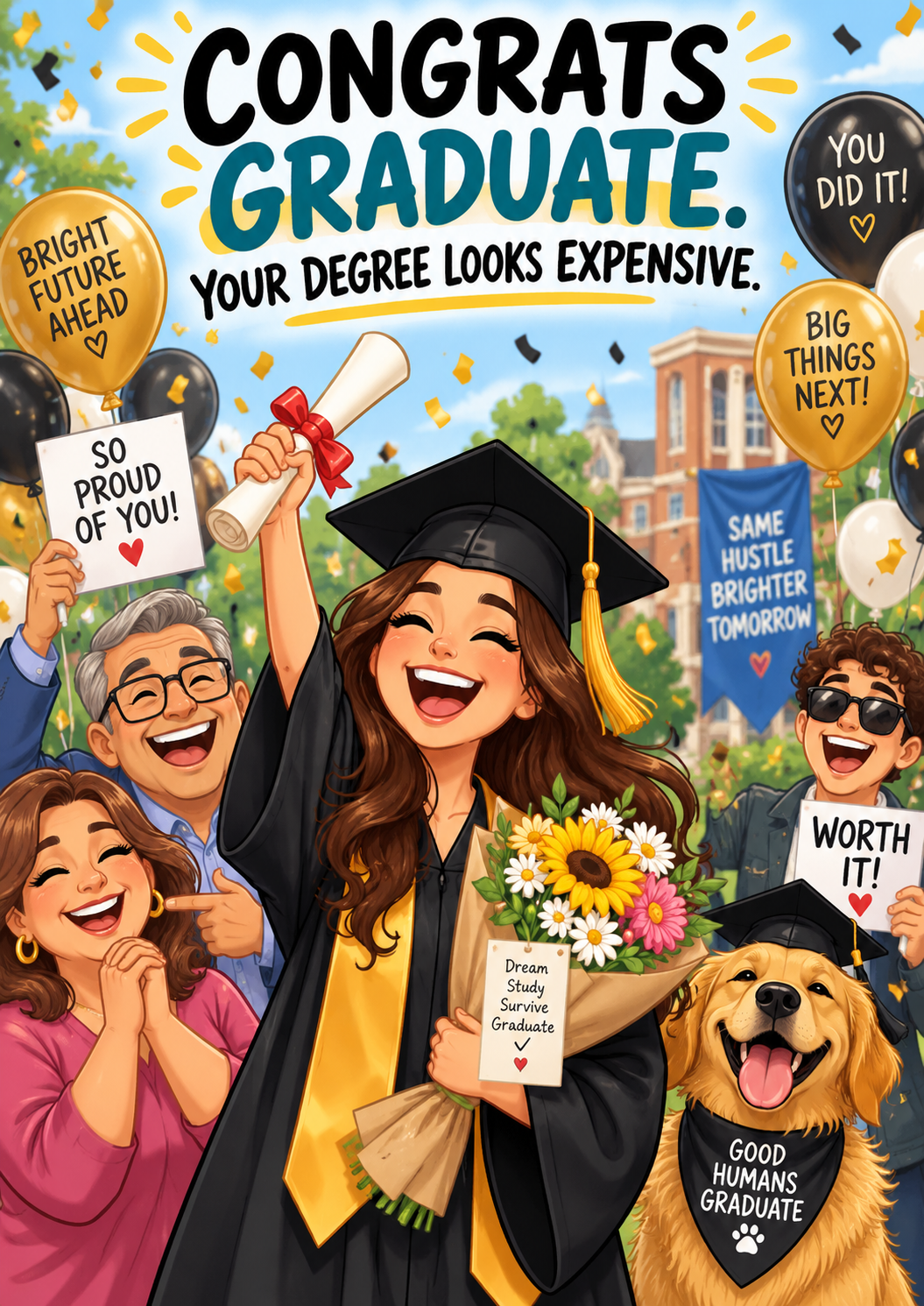 Congrats Graduate. Your Degree Looks Expensive.