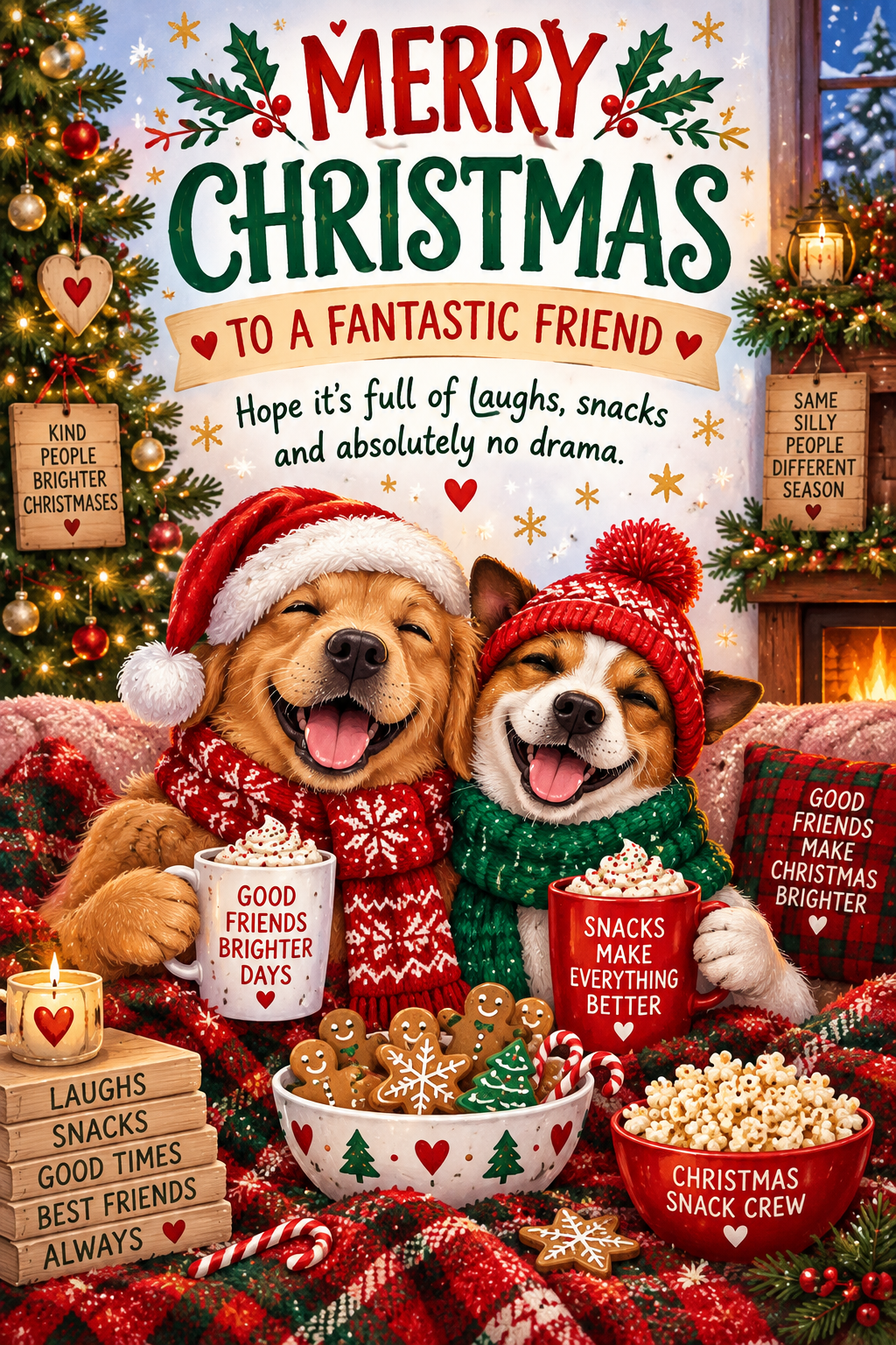 Merry Christmas To A Fantastic Friend