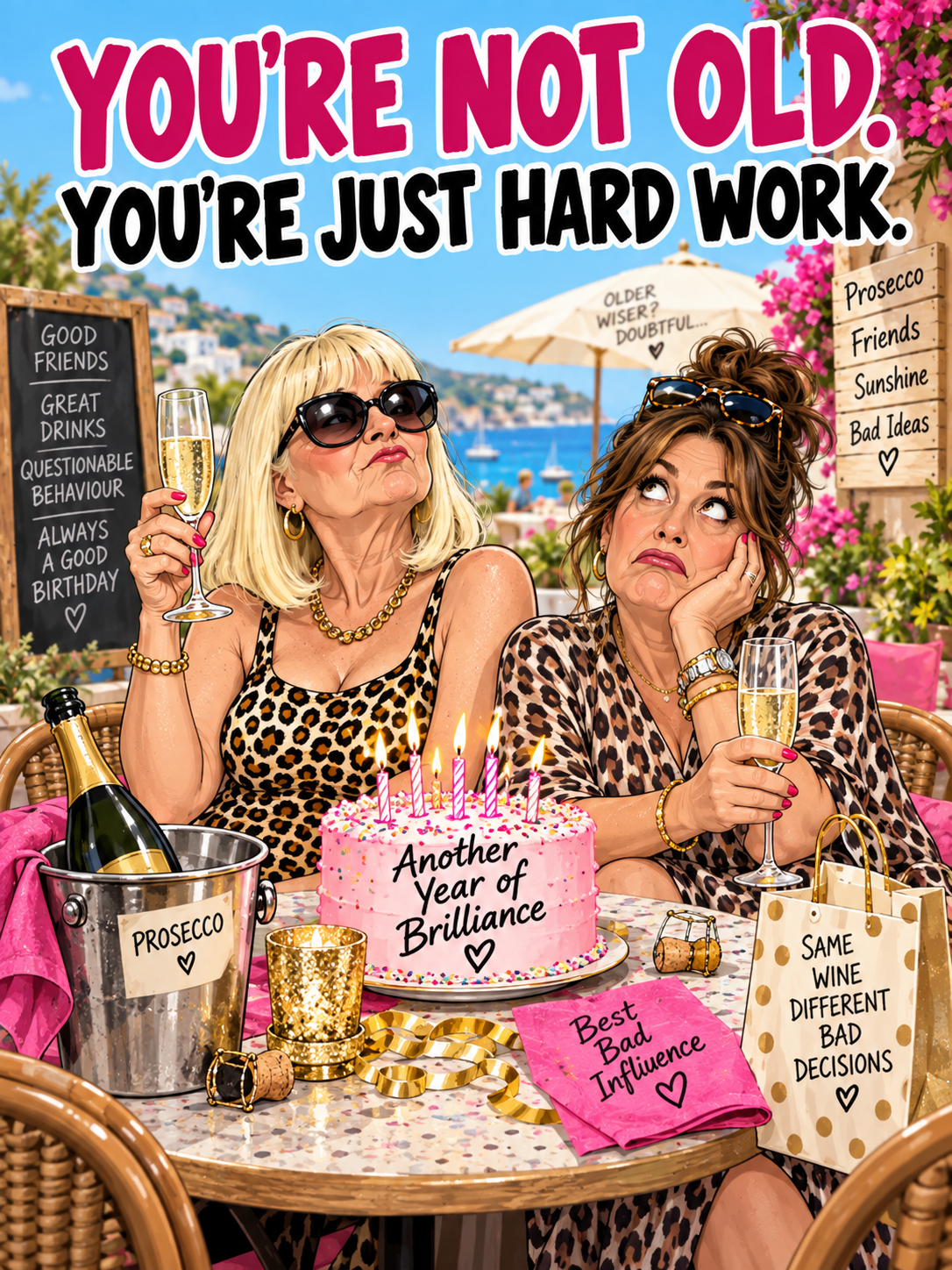 You’re Not Old, You’re Just Hard Work